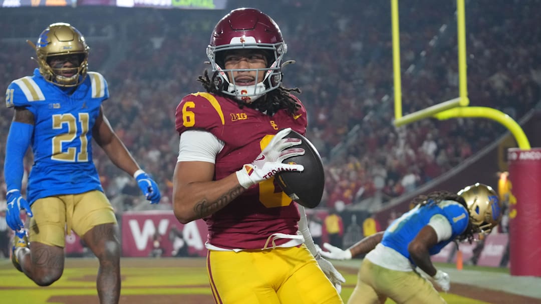 USC wide receiver Makai Lemon USC wide receiver Makai Lemon