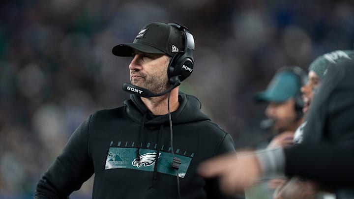 Nick Sirianni has seen his fair share of offensive struggles this season. Nick Sirianni has seen his fair share of offensive struggles this season.