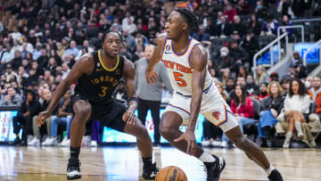 New York Knicks v Toronto Raptors