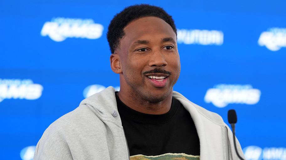 Los Angeles Rams defensive end Myles Garrett