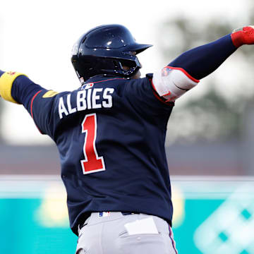 Atlanta Braves second baseman Ozzie Albies