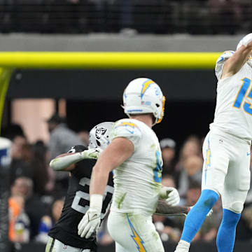 Ladd McConkey enters 2025 as Justin Herbert's top target.