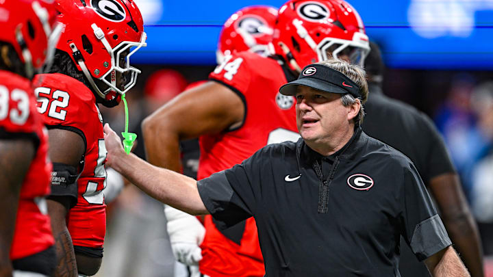 COLLEGE FOOTBALL: NOV 28 Invesco QQQ Atlanta Gridiron Classic Georgia vs Georgia Tech