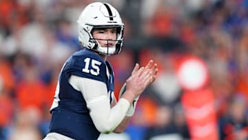 Penn State football quarterback Drew Allar