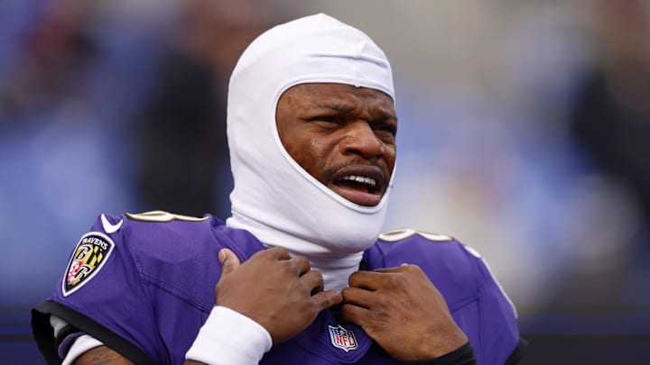 Baltimore Ravens quarterback Lamar Jackson