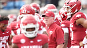 Arkansas handed the interim head coach job to offensive coordinator Bobby Petrino after firing Sam Pittman on Sunday.