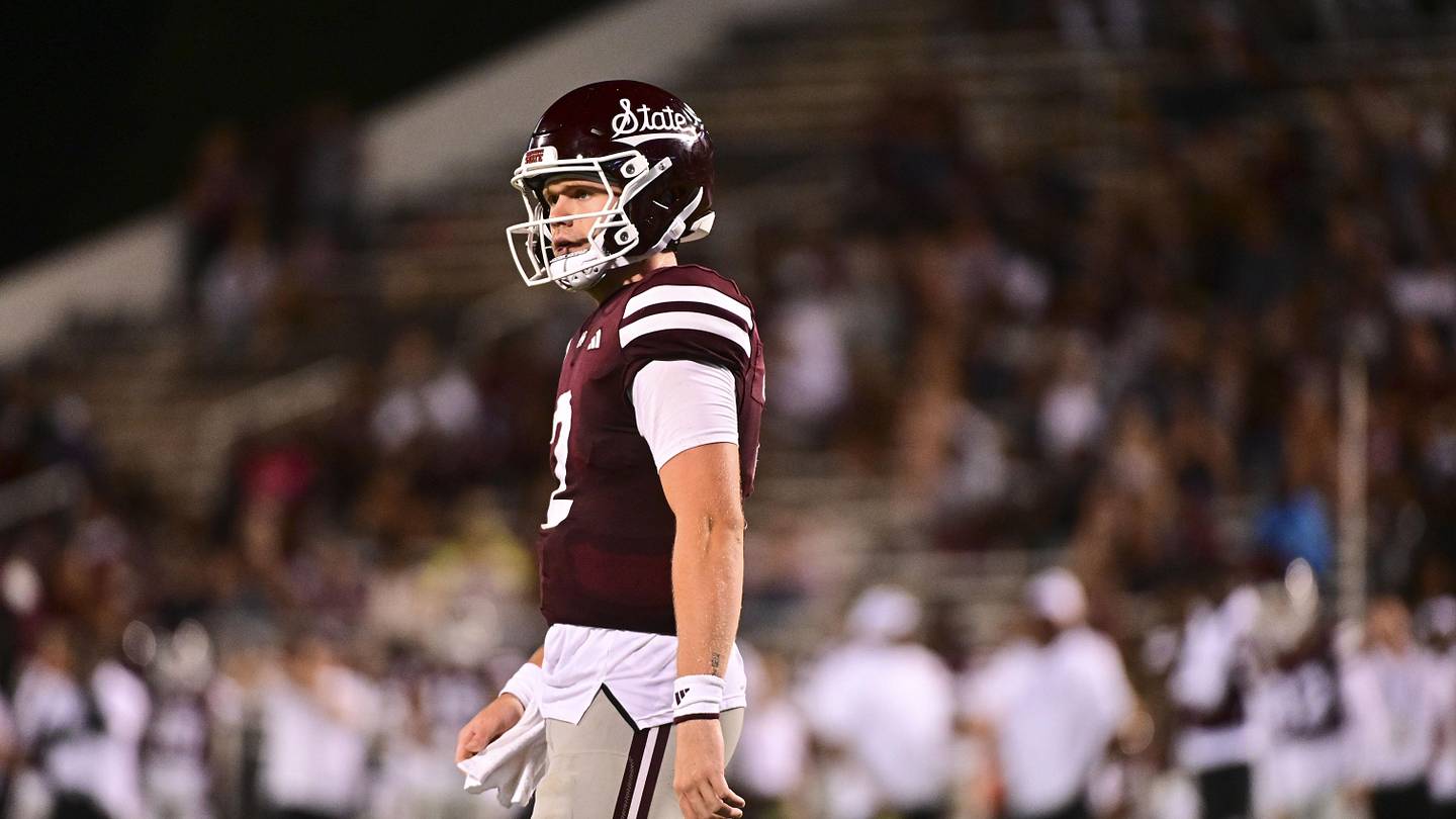 Blake Shapen: The Bright Light in a Dim Season for Mississippi State ...