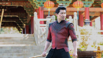 Shang-Chi (Simu Liu) in Marvel Studios' SHANG-CHI AND THE LEGEND OF THE TEN RINGS. Photo by Jasin Boland. ©Marvel Studios 2021. All Rights Reserved.