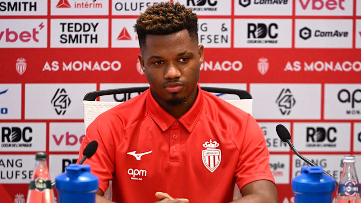 Ansu Fati a été présenté officiellement par l'AS Monaco. 