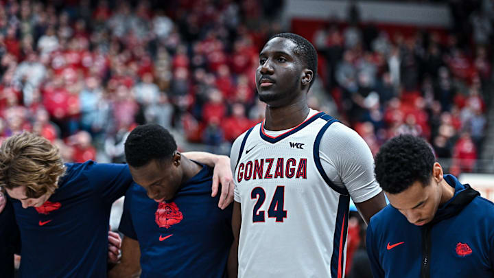 Gonzaga freshman center Ismaila Diagne. Gonzaga freshman center Ismaila Diagne.