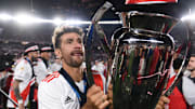 Leonardo Ponzio, entre la emoción y el récord en River Plate.