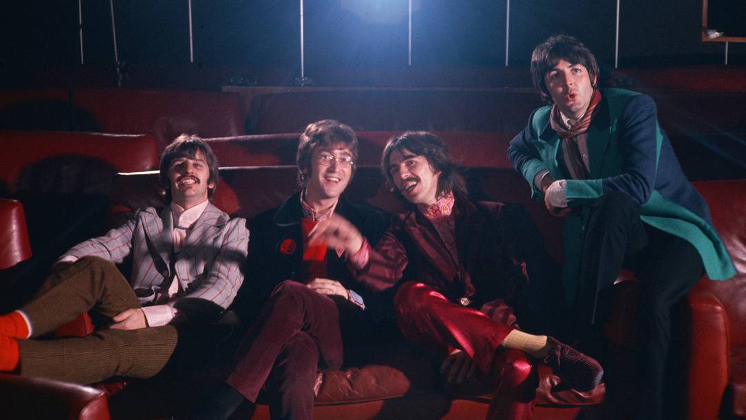 The Beatles In London For Yellow Submarine