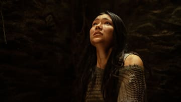 Alexa Barajas as Teen Mari in Yellowjackets, episode 2, season 3, streaming on Paramount+ with SHOWTIME, 2025