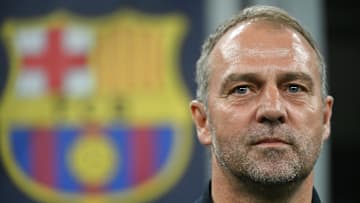 Hansi Flick avec le Barça.