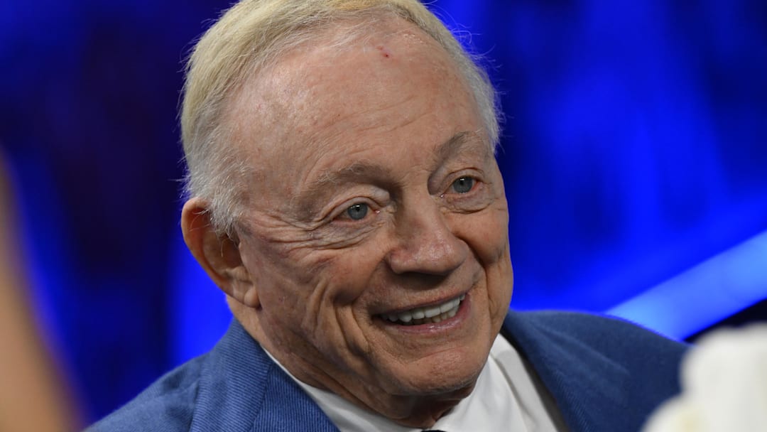 Dec 4, 2025; Detroit, Michigan, USA; Dallas Cowboys owner Jerry Jones before a game against the Detroit Lions at Ford Field.