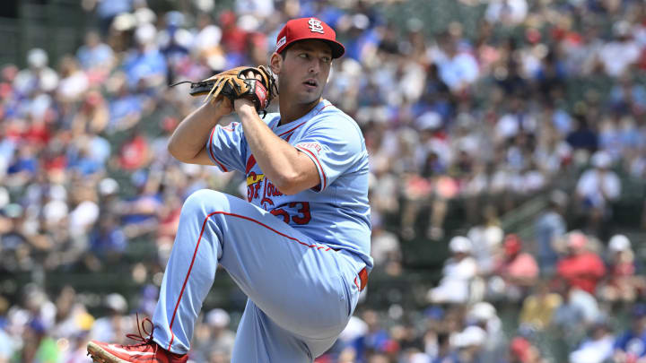 St. Louis Cardinals pitcher Andre Pallante.