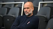 Pep Guardiola, entraîneur de Manchester City