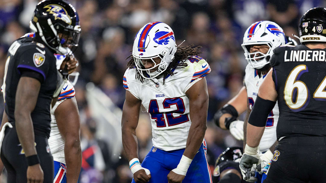 Buffalo Bills v Baltimore Ravens