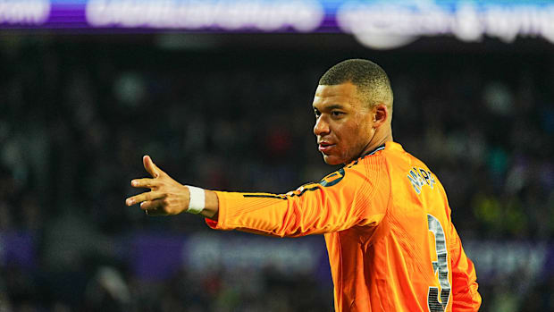 Real Madrid forward Kylian Mbapp