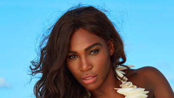 Serena Williams was photographed by Emmanuelle Hauguel in Turks & Caicos.