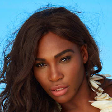 Serena Williams was photographed by Emmanuelle Hauguel in Turks & Caicos.