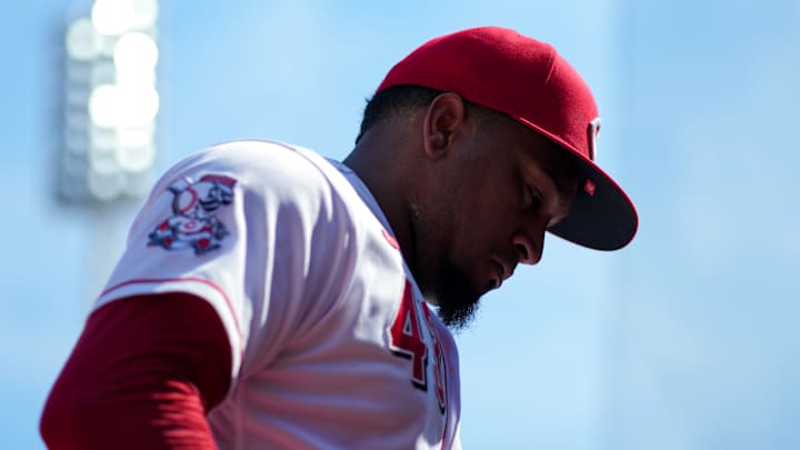 Cincinnati Reds pitcher Alexis Diaz