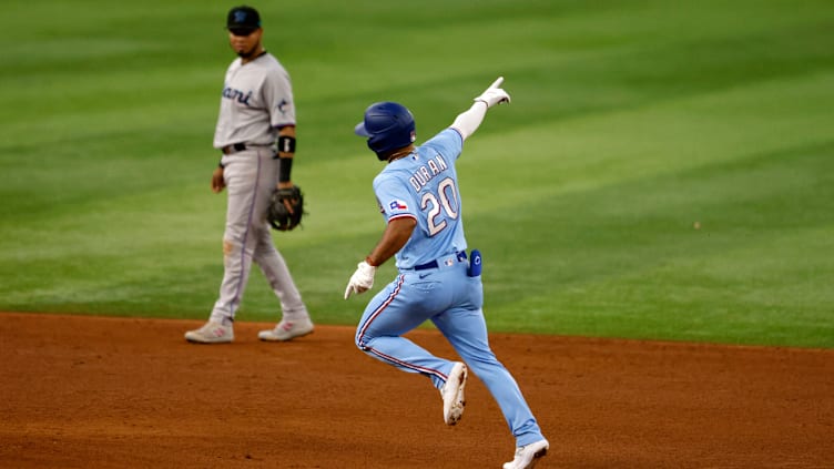 Miami Marlins v Texas Rangers