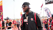 Louisville Cardinals linebacker Stanquan Clark (6) before the Louisville-James Madison college football game Friday September 5, 2025 at L&N Credit Union Stadium in Louisville, Kentucky.