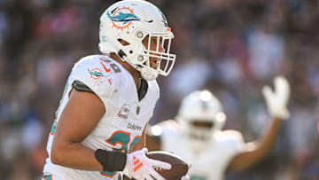 Miami Dolphins fullback Alec Ingold