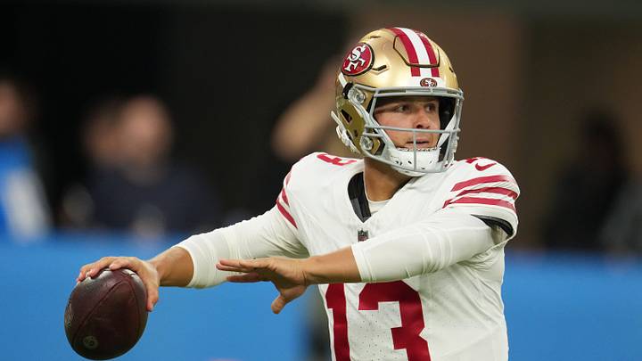 San Francisco 49ers quarterback Brock Purdy