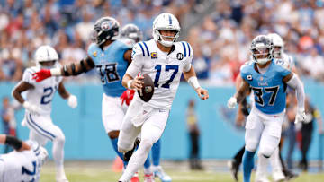 Daniel Jones of the Indianapolis Colts