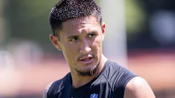 Carolina Panthers wide receiver Tetairoa McMillan