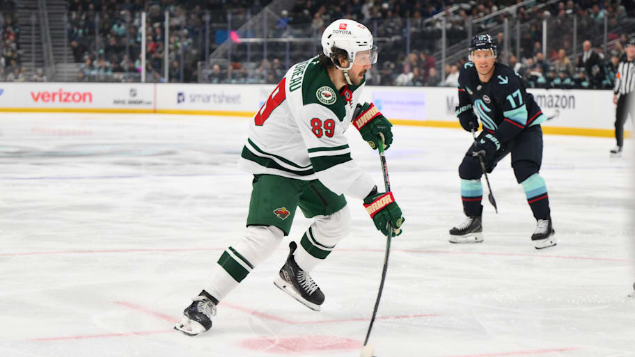 Minnesota Wild center Frederick Gaudreau | Steven Bisig-Imagn Images