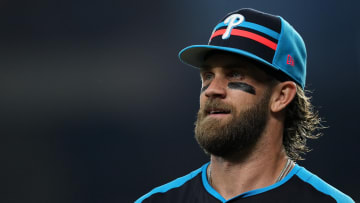 Philadelphia Phillies first baseman Bryce Harper plans to take his team to the World Series every year