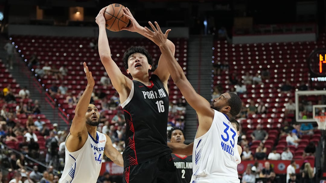 2025 NBA Summer League - Portland Trail Blazers v Golden State Warriors