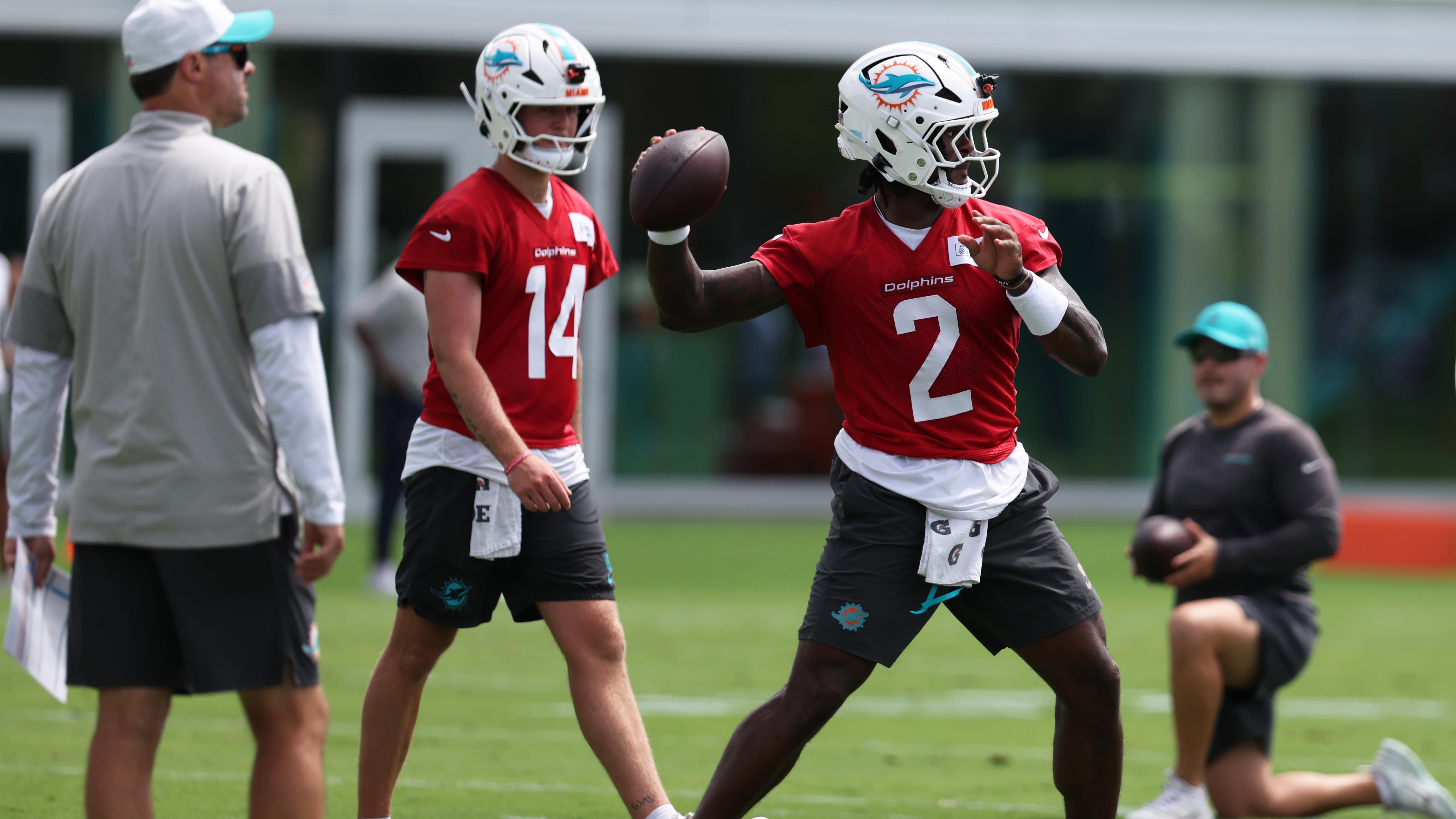 Dolphins Second Minicamp Practice Observations: Ewers Shines, Salyer Leaves Early