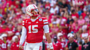 The Nebraska Cornhuskers and quarterback Dylan Raiola are favored in Week 8.