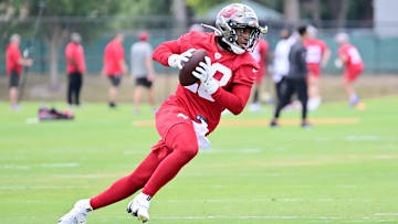 Shilo Sanders has been challenged by one teammate in particular early in his Buccaneers career.