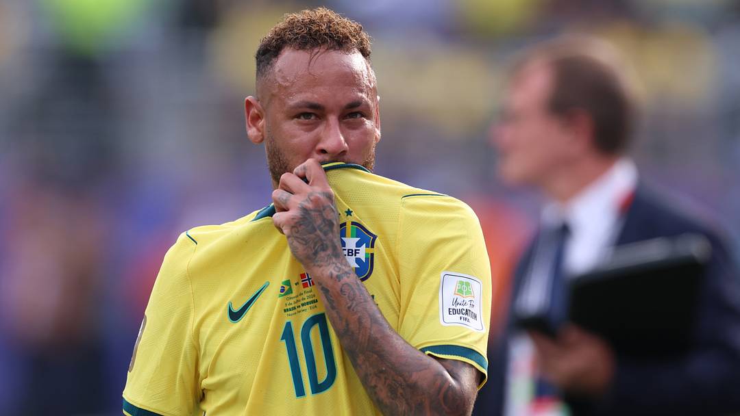Neymar retired from Brazil duty after the defeat.