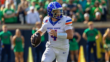 Boise State Broncos quarterback Maddux Madsen.