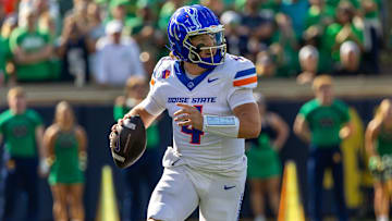 Boise State Broncos quarterback Maddux Madsen.