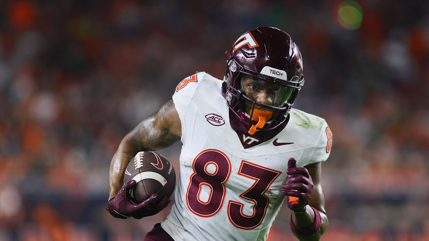 2025 NFL Draft: Hokies Wide Receiver gets Third-Round Projection