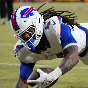 Bills RB James Cook is entering a contract year with the team, so he'll have extra motivation to produce this season.