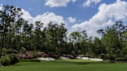 The 13th green at Augusta National. 