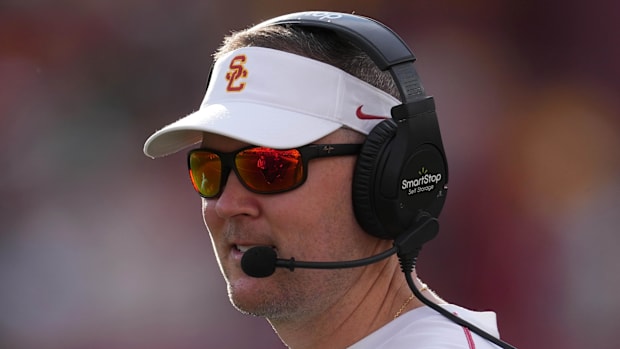 USC Trojans coach Lincoln Riley quarterback Jayden Maiava Big Ten Football college football playoff joel klatt