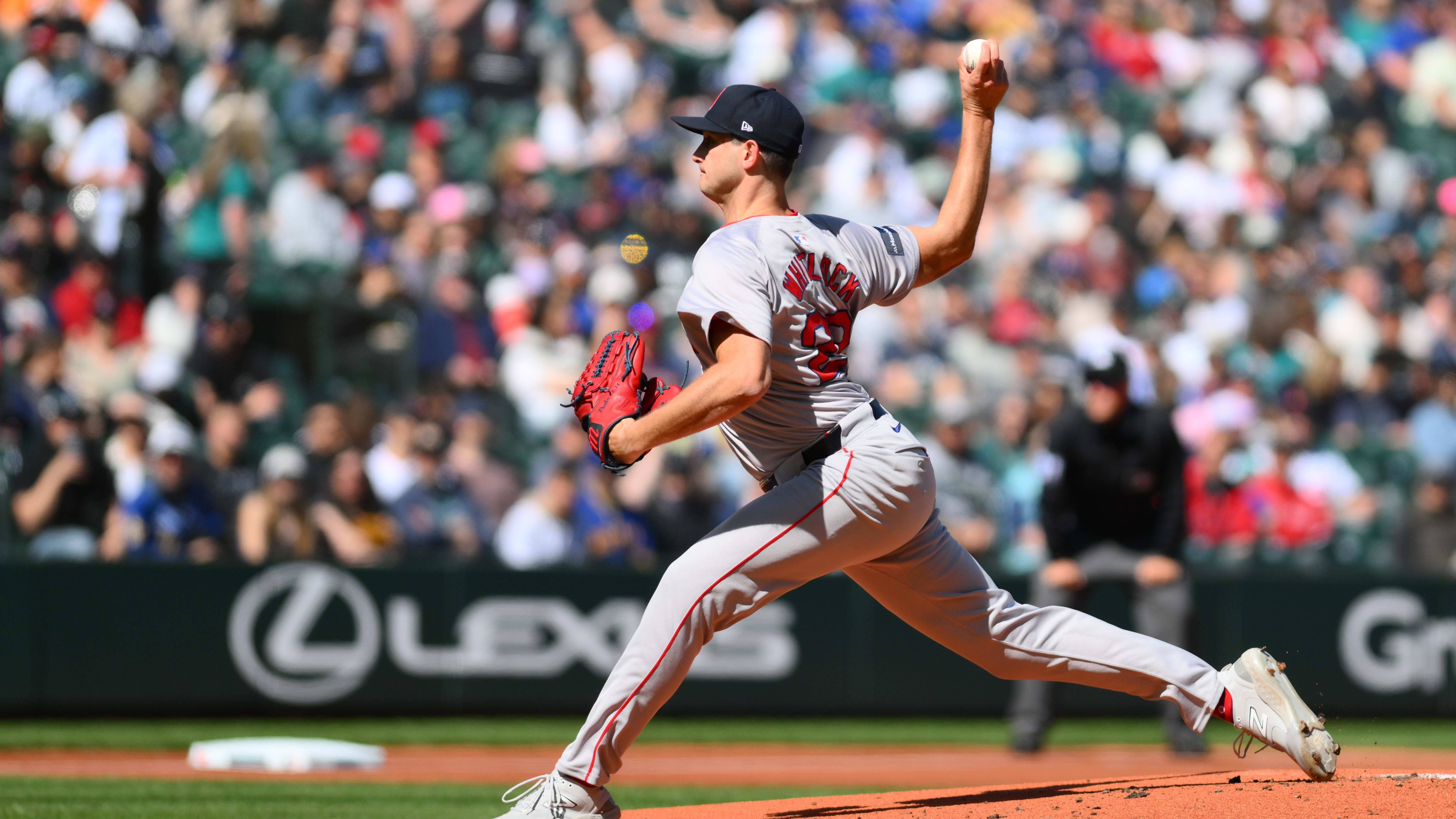 Boston Red Sox starting pitcher Garrett Whitlock