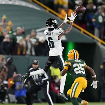 DeVonta Smith has emerged as a deep threat in Philadelphia.