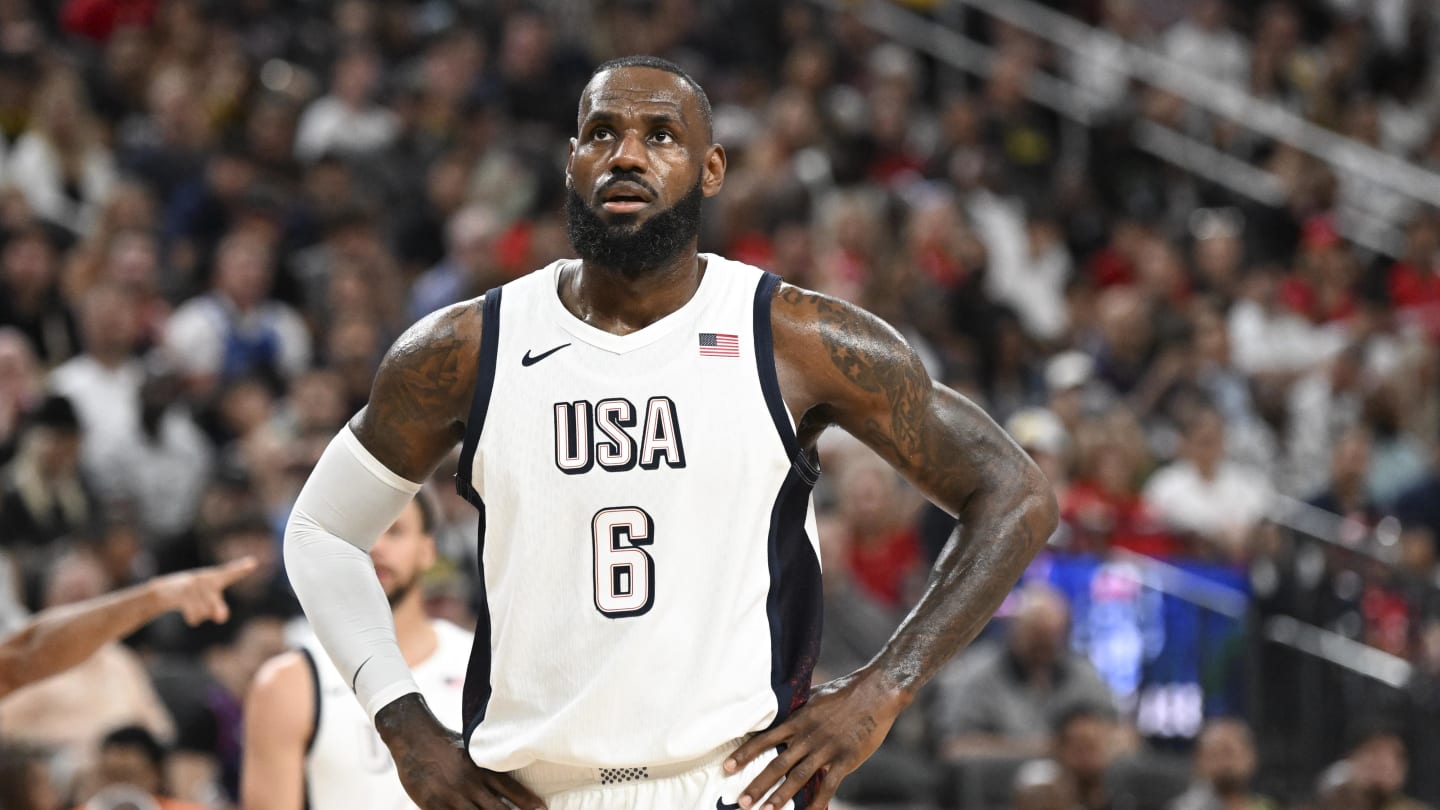 LeBron James Makes Olympics History in USA vs. South Sudan