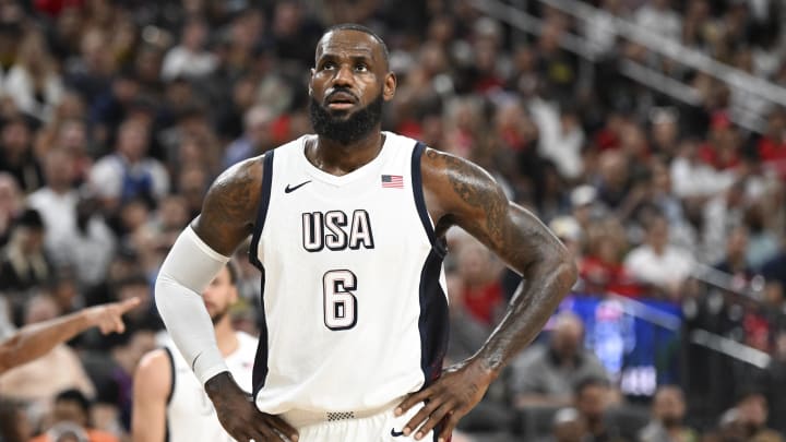 USA forward Lebron James.