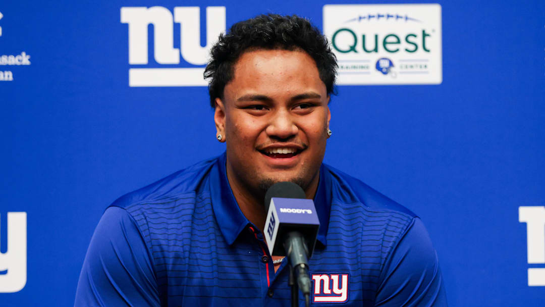 New York Giants - draft pick Francis Mauigoa
